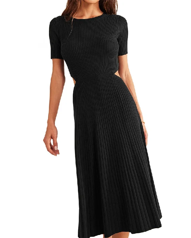 Sexy Midi Dresses-Boden Cut Out Knitted Midi Dress