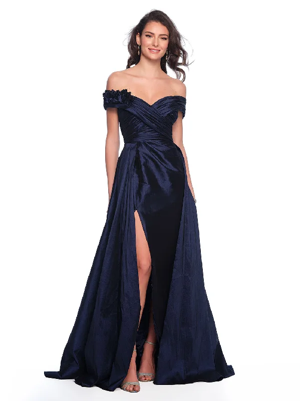 Petite Midi Evening Dress-Long Evening Dress by Dave and Johnny 11747