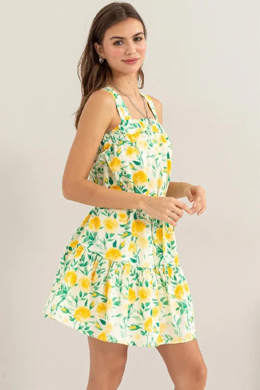 Work Mini Dresses-Let's Picnic Mini Dress